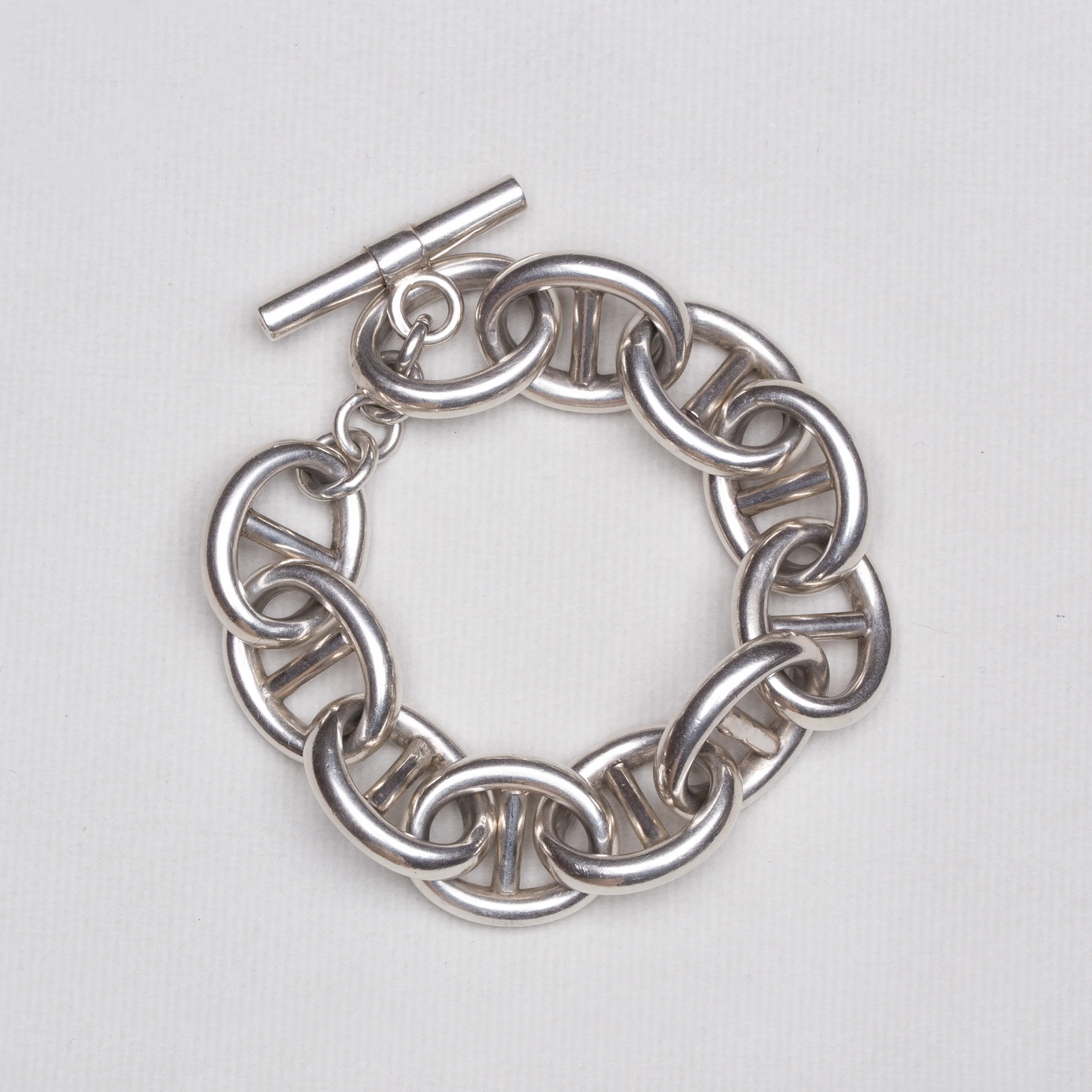 Vintage Sterling Silver Chain Bracelet - Image 3