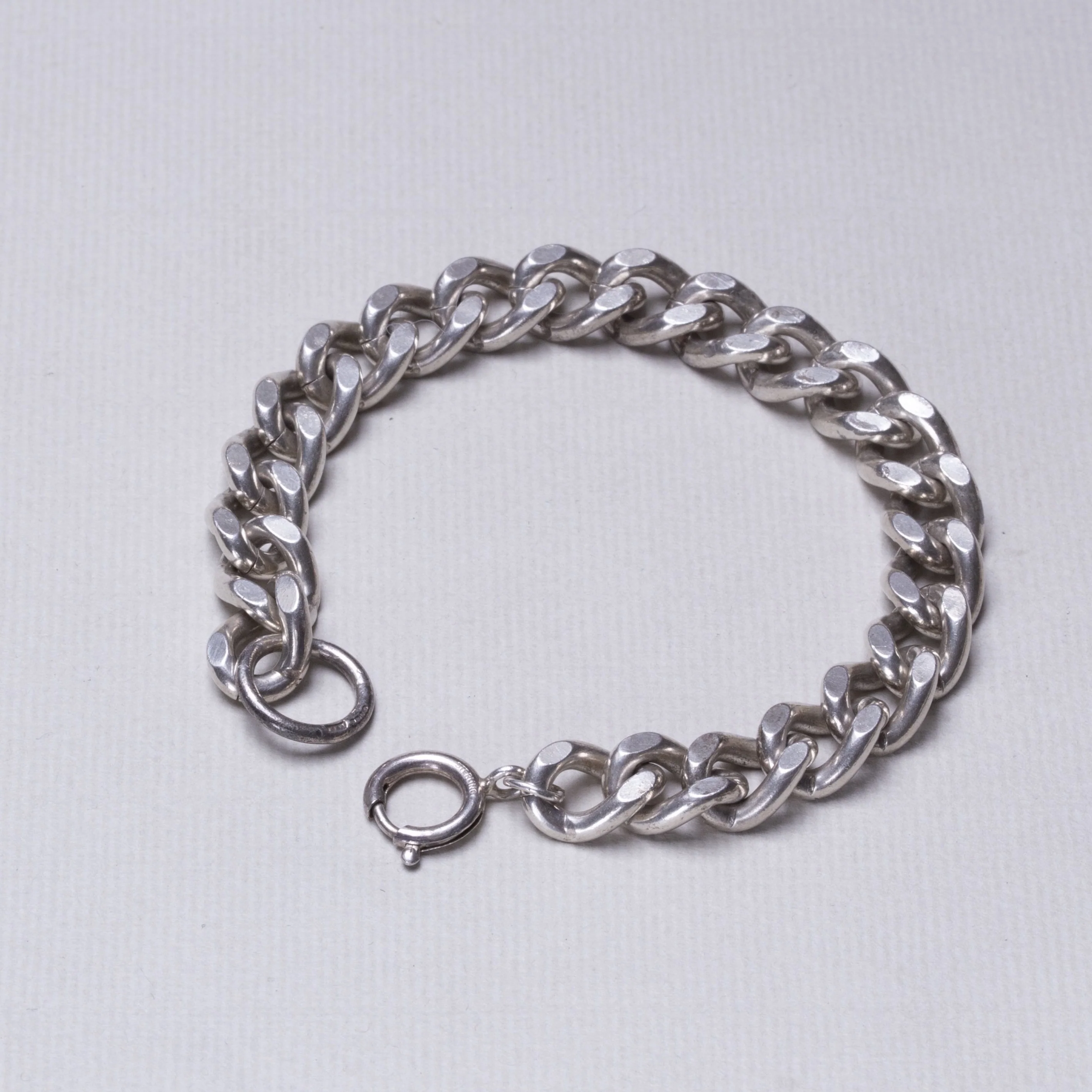 Vintage Sterling Silver Chain Bracelet #4 - Image 2