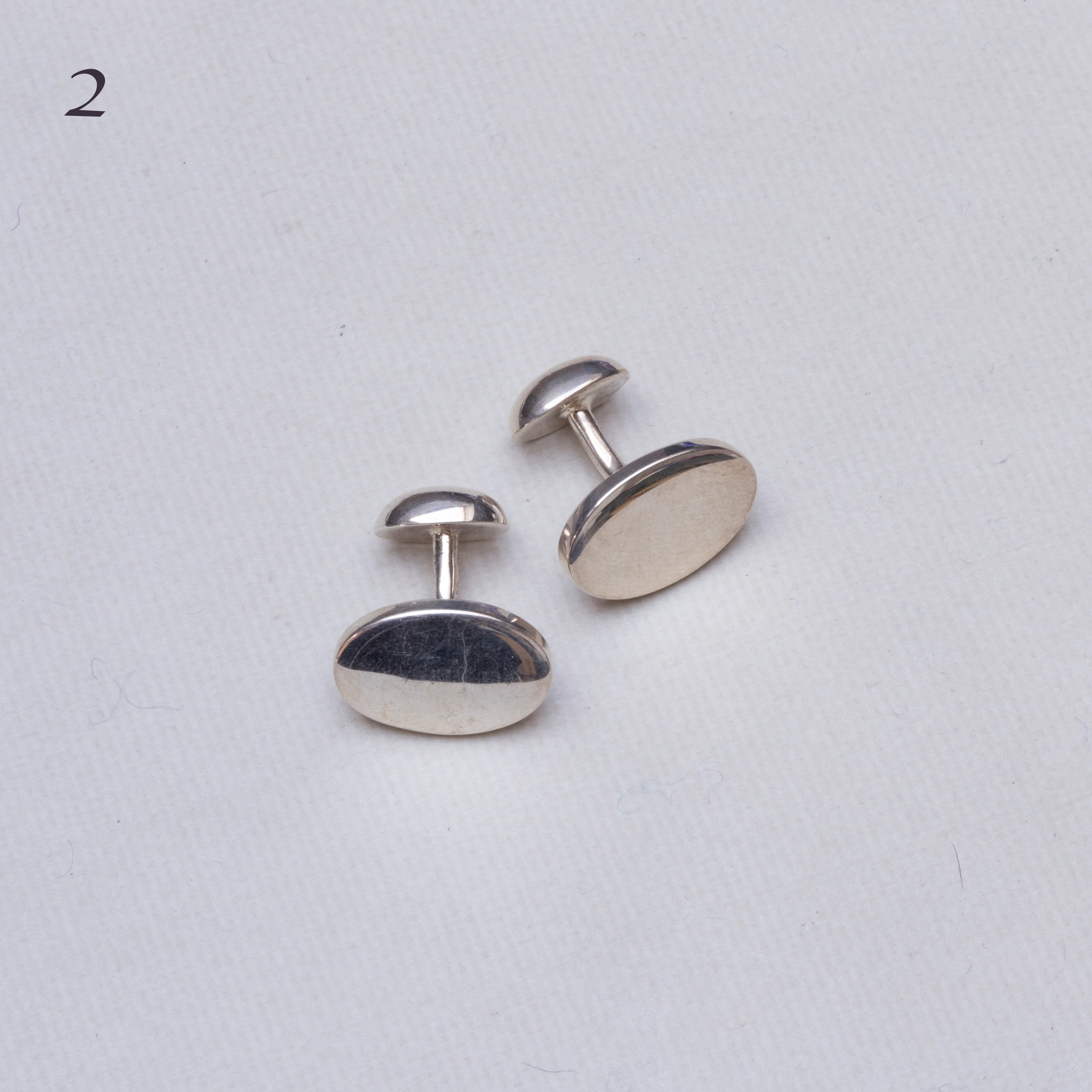 Vintage Sterling Silver Cufflinks - Image 4