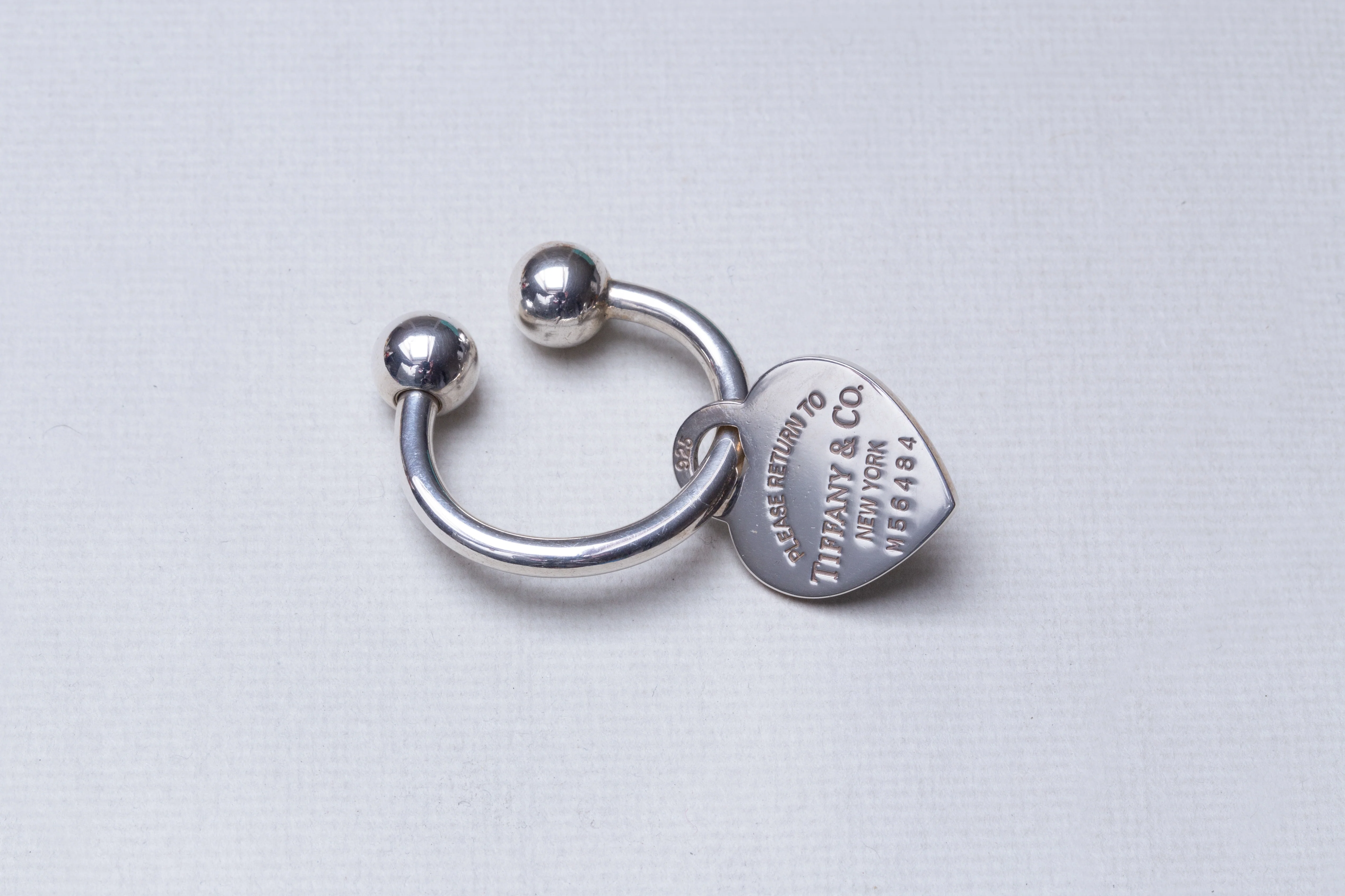 Vintage Sterling Silver Key Ring - Image 3