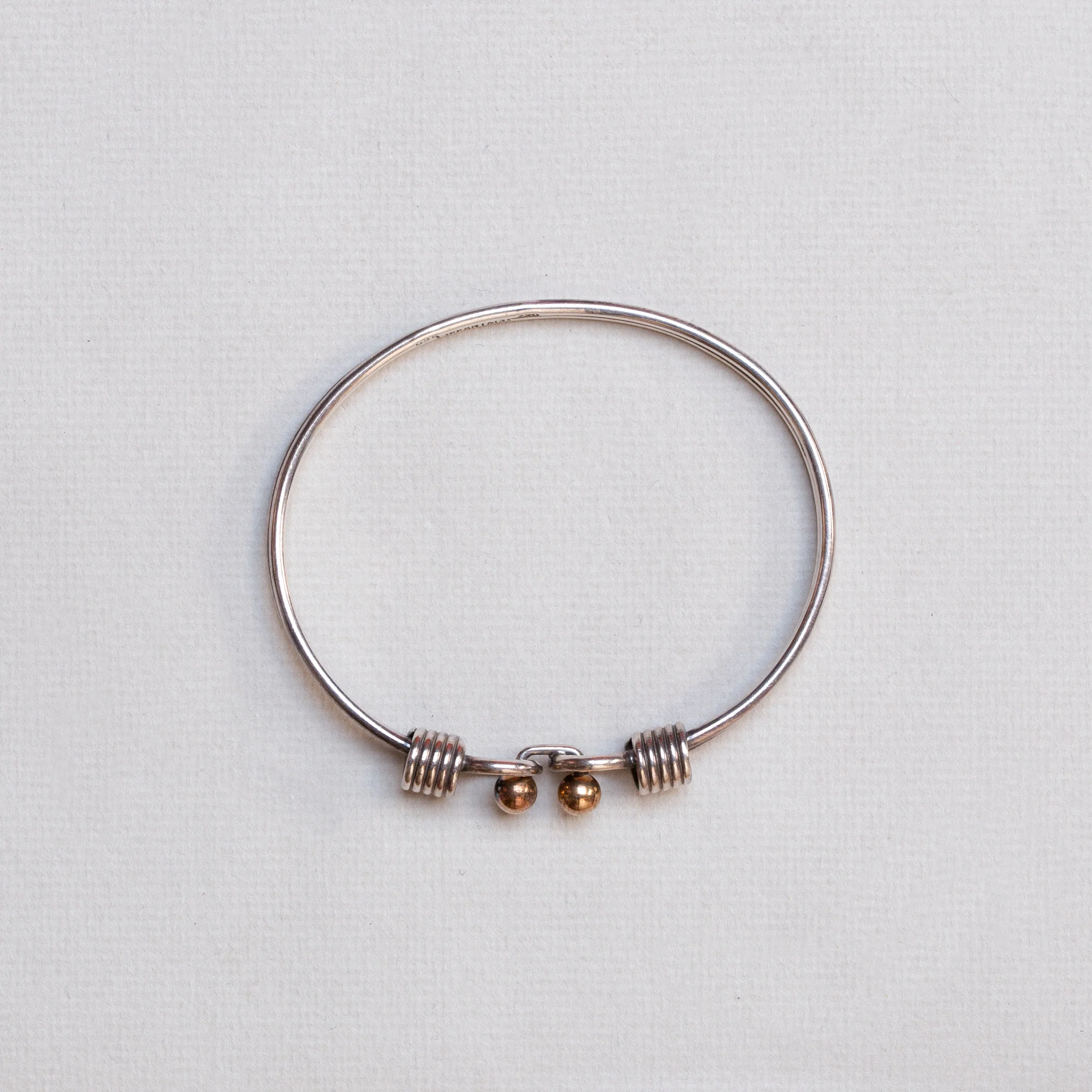 Vintage Tiffany & Co. Silver Bangle Bracelet - Image 2