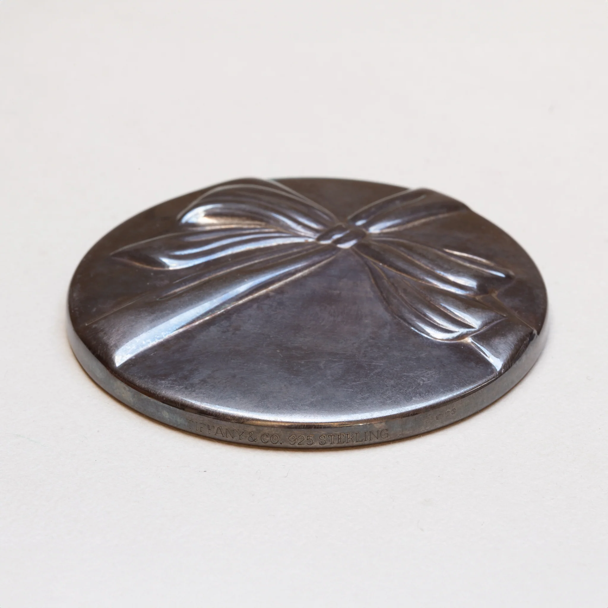 Vintage Tiffany Sterling Silver Compact Mirror - Image 3