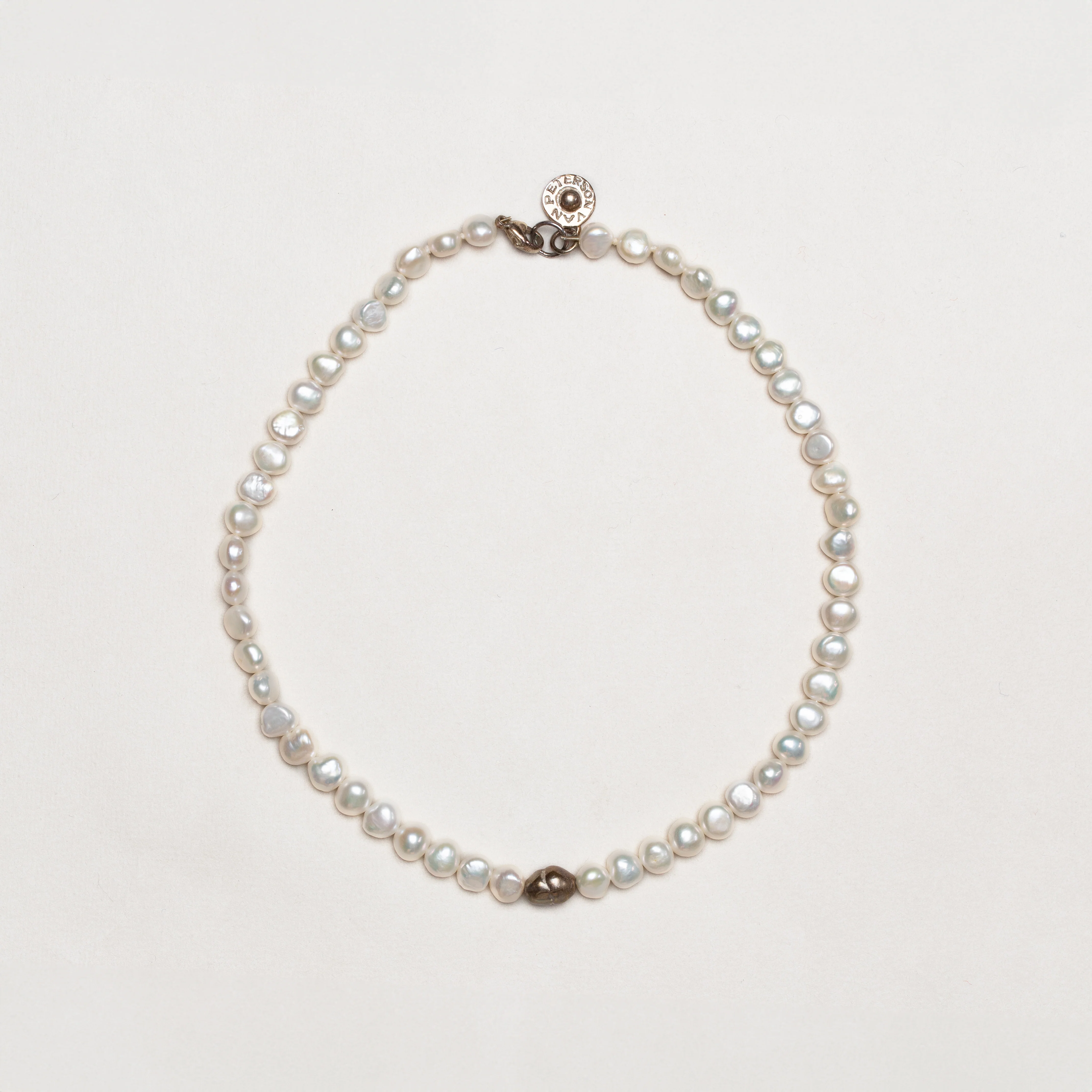 Vintage Van Peterson Pearl Necklace - Image 2
