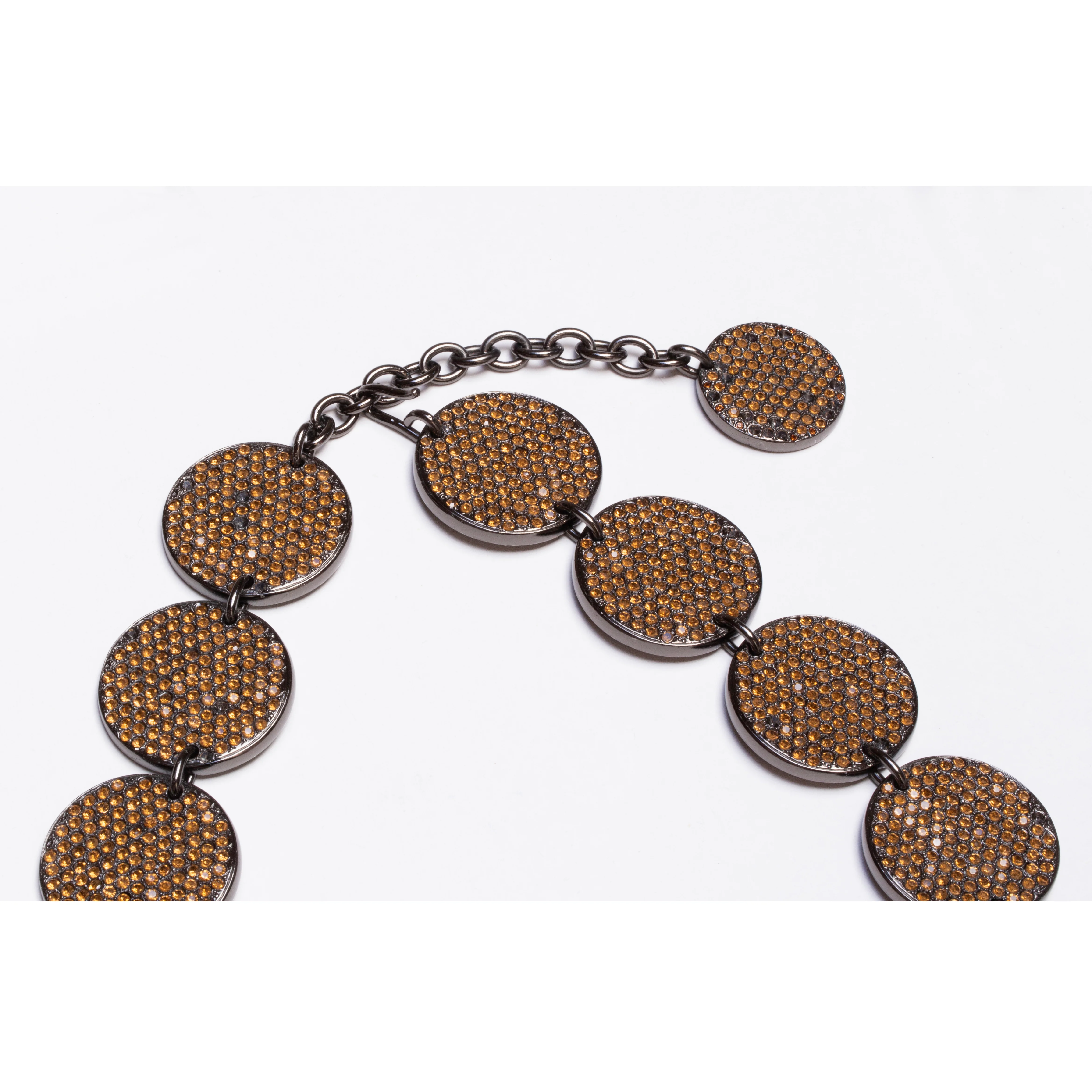 Vintage Yves Saint Laurent Disc Belt - Image 3