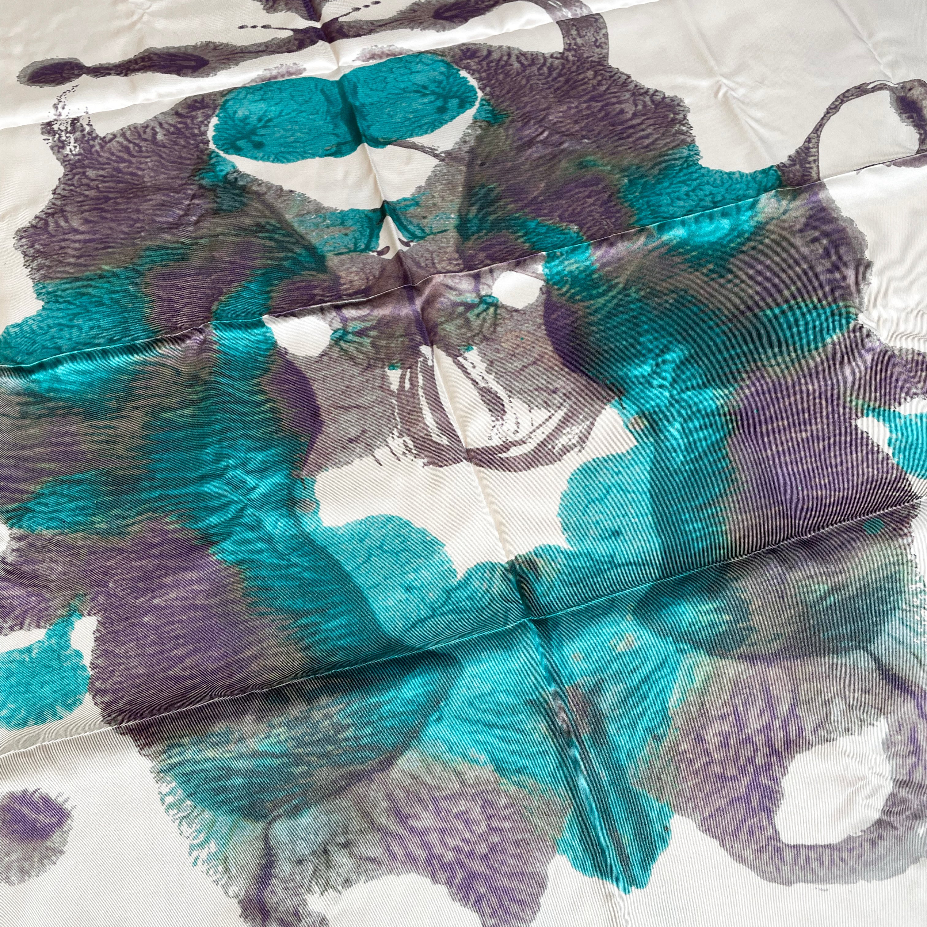 Vintage Yves Saint Laurent Silk Scarf - Image 2