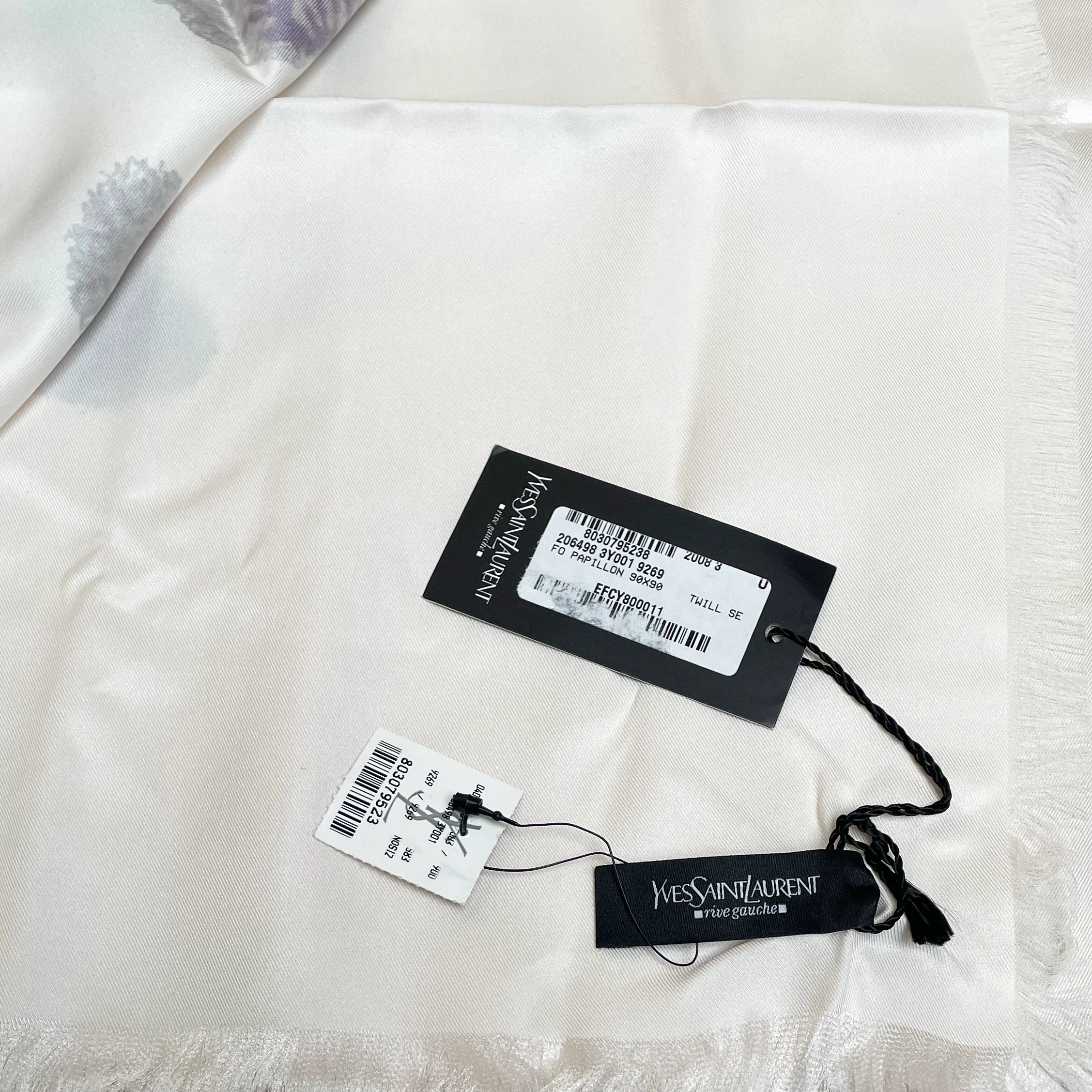 Vintage Yves Saint Laurent Silk Scarf - Image 4