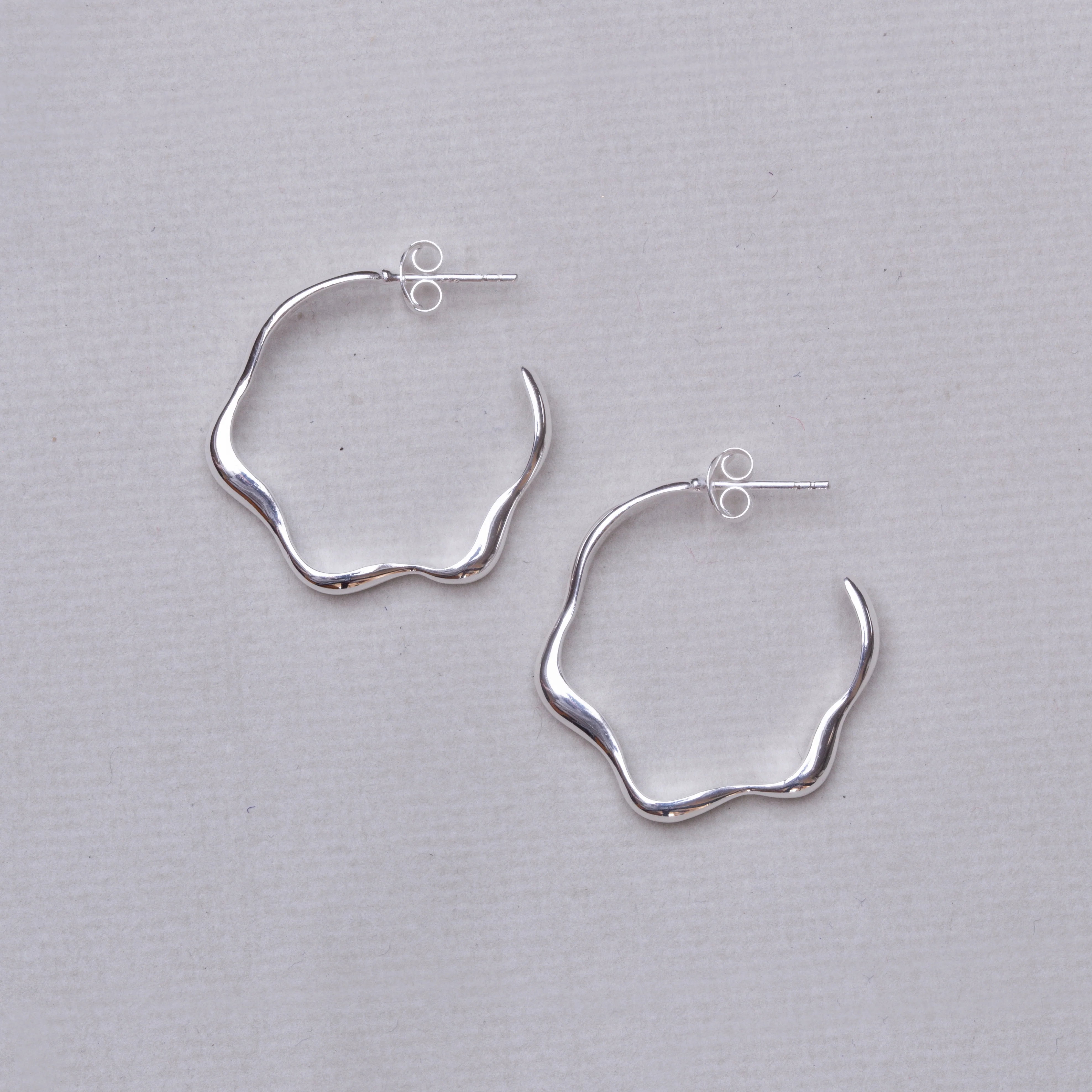 Wonky Hoop Earrings - Image 5